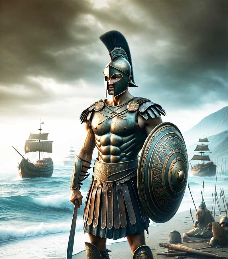 Ajax the Lesser - Greek Mythology