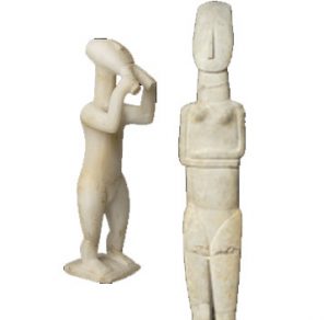 cycladic-figurines