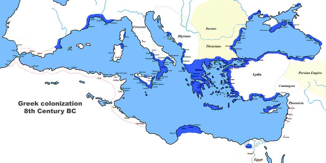 Greek-colonization-map