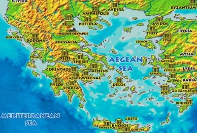 Map of Ancient Greece