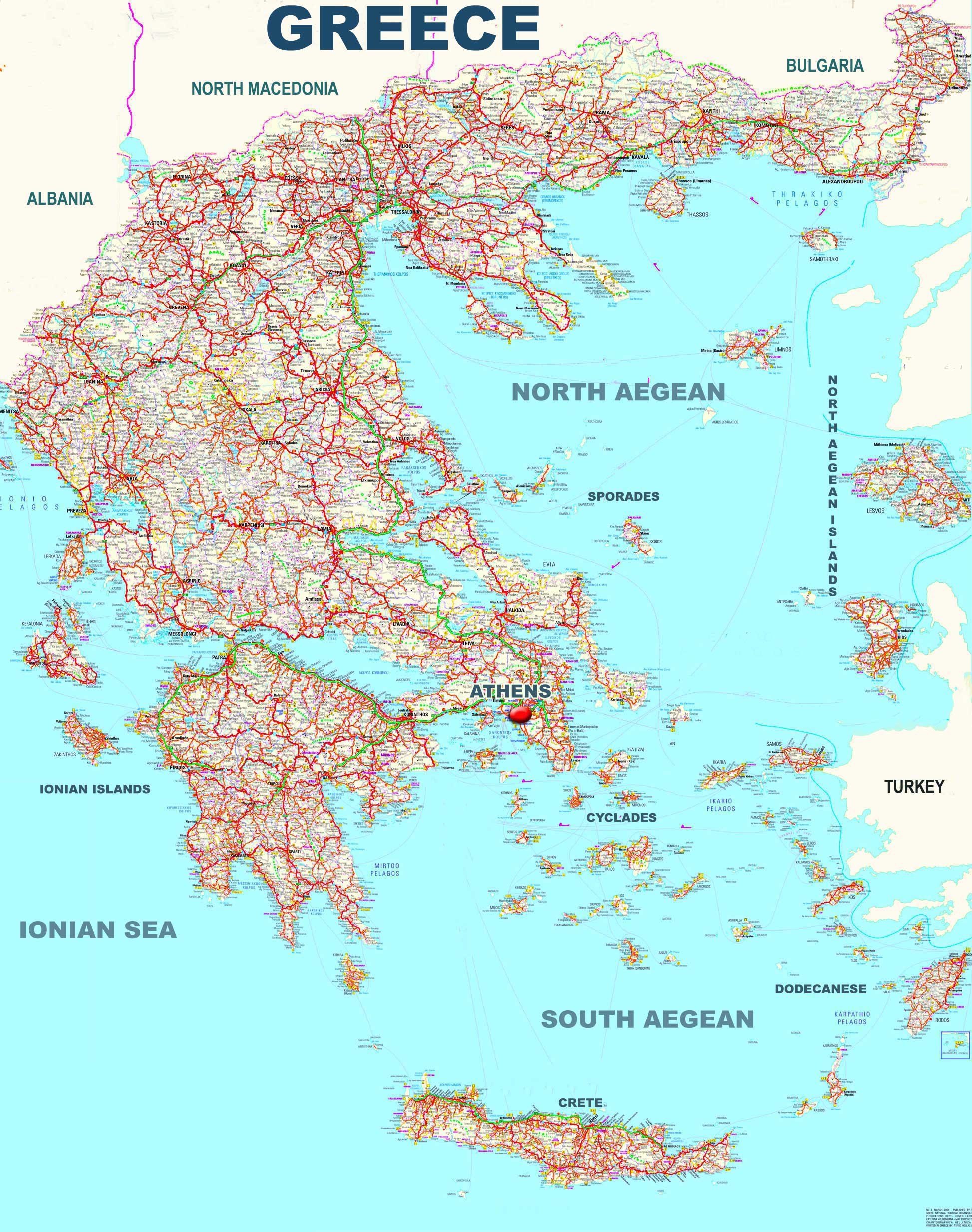 Greek Road Map