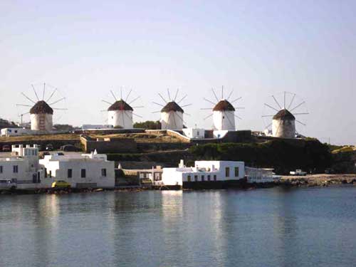 mulini a vento di mykonos