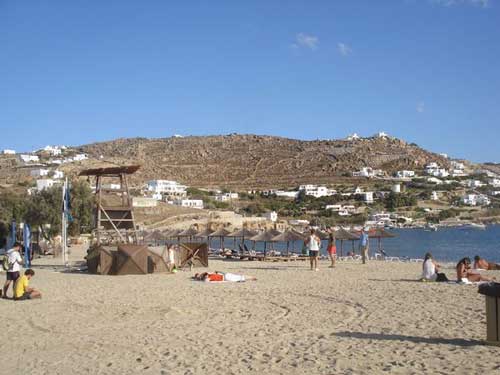 ornos spiaggia