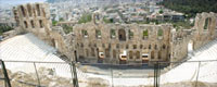 herodes theater  die akropolis