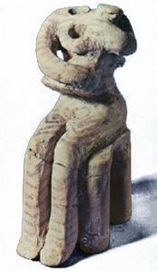 neolithic age-statuete