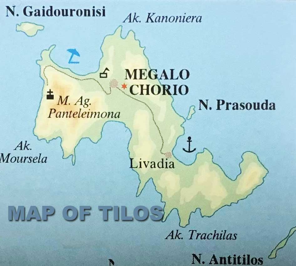 Tilos map