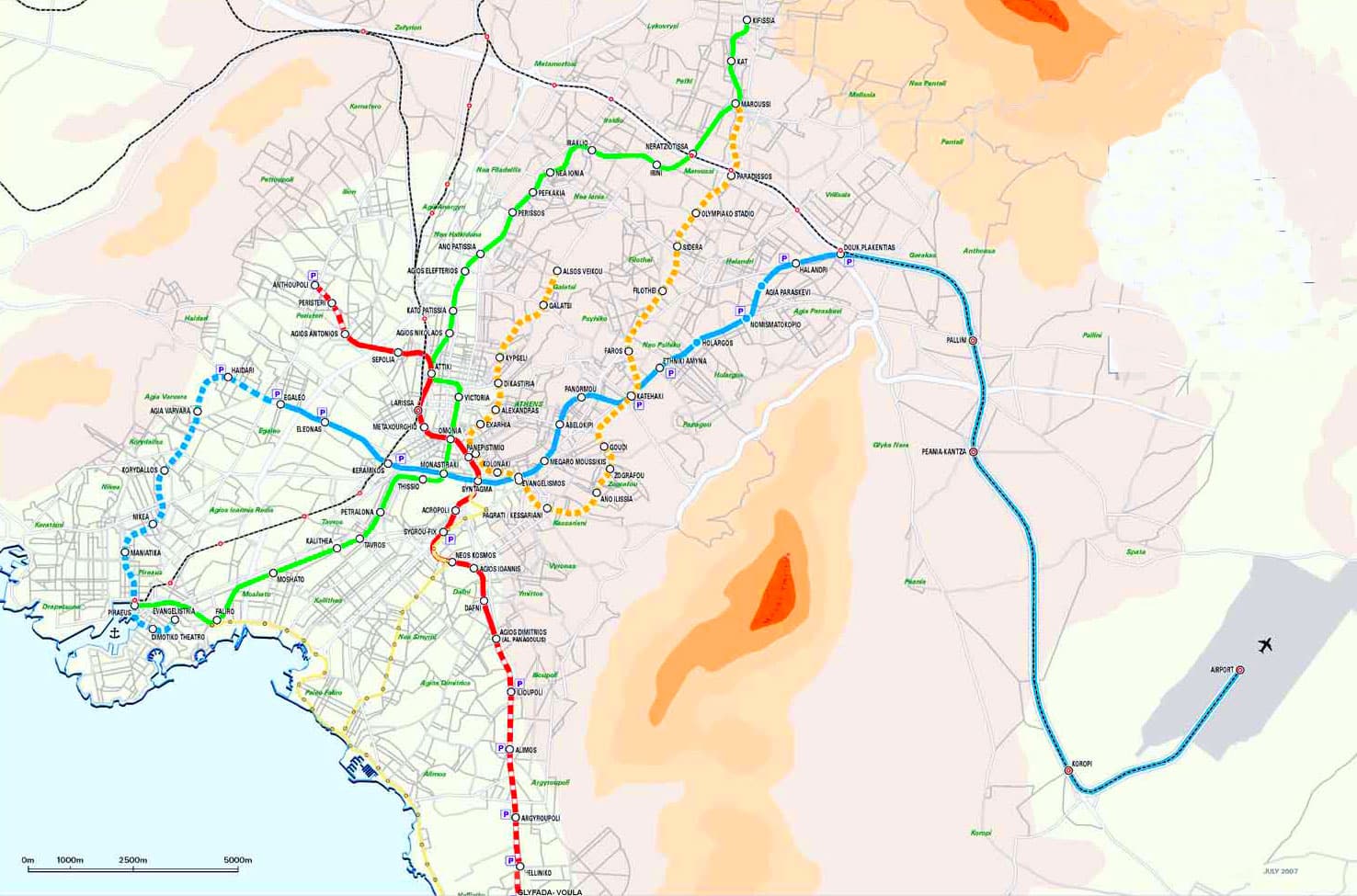 athens-metro-map